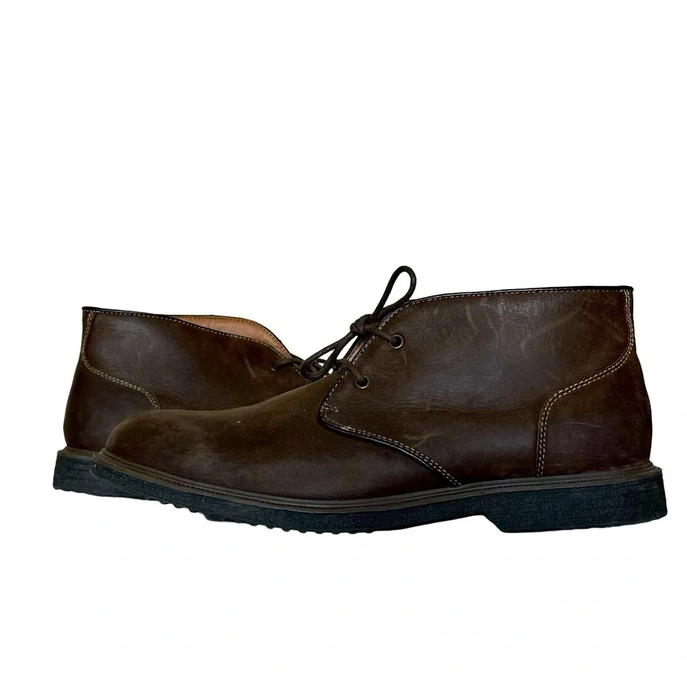 GH Bass & Co. RADLEY Chukka Boots W/Lace Brown Leather Mens Size 10.